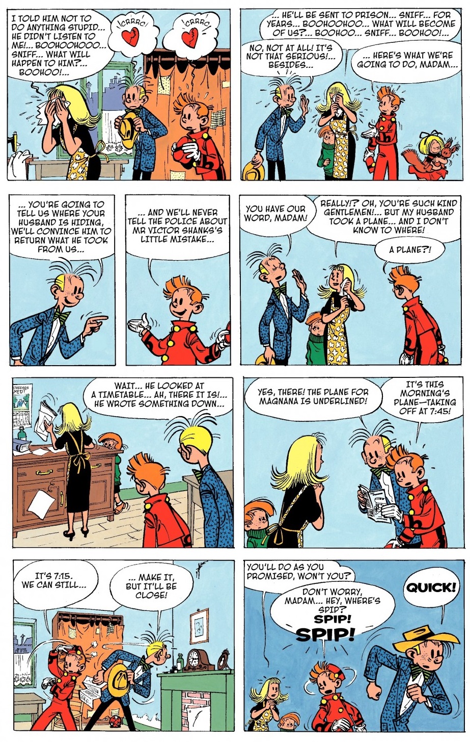 Spotlight On Spirou & Fantasio, 1946-1957 | Gotham Calling